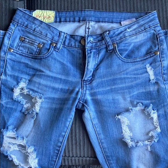 3 pairs of hip hugger jeans - Picture 3 of 4